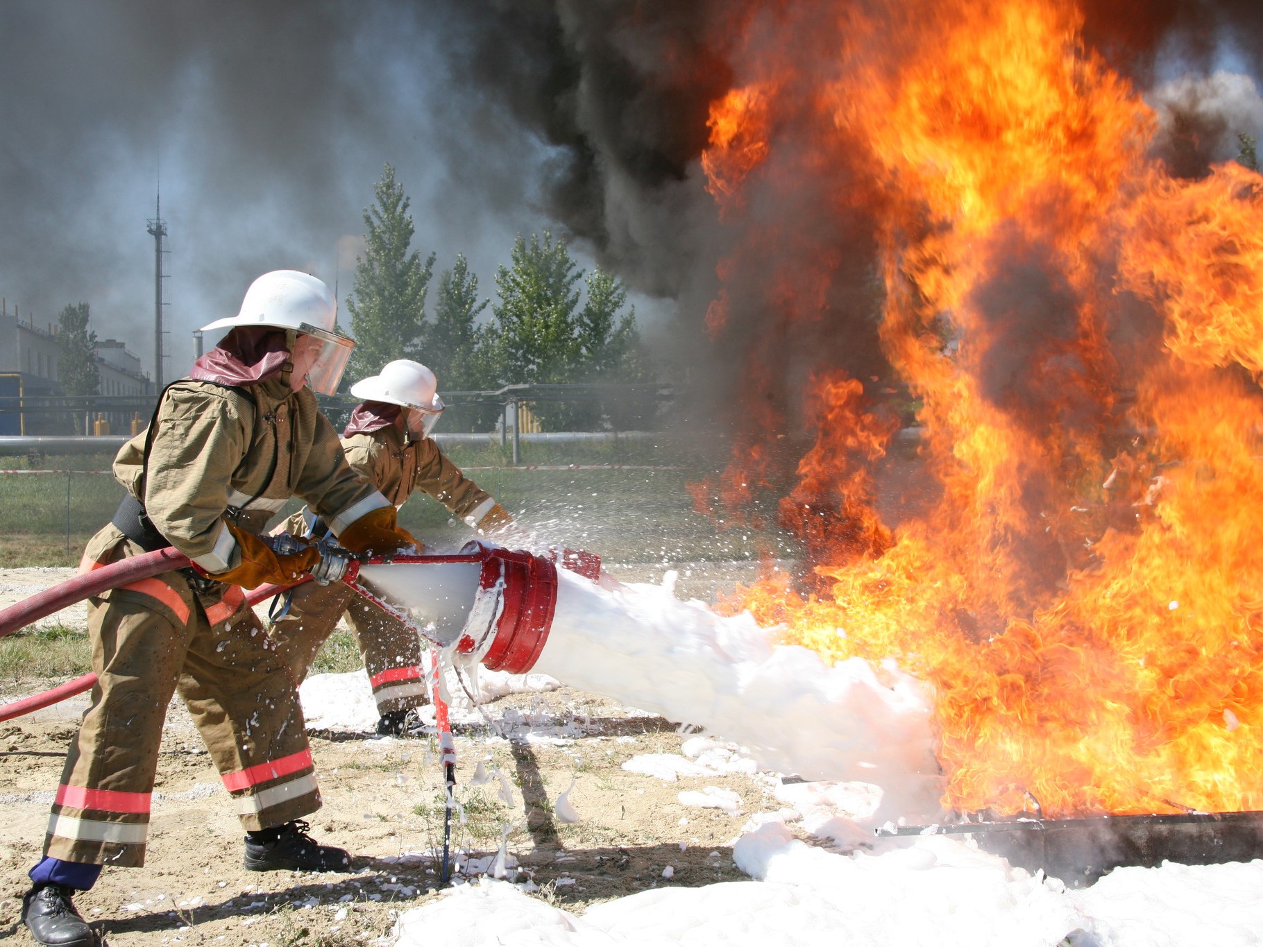 Професиональная подготовка членов добровольной пожарной дружины